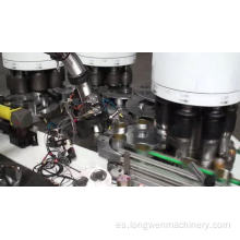 Lata automática de hojalata que hace la máquina necking brida ncombination machine